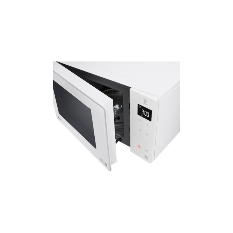 LG Микроволновая печь, 23л, электр. управл., 1000Вт, дисплей, белый (MS2336GIH)