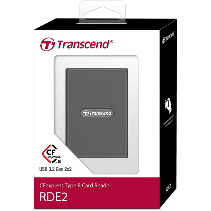 Transcend USB 3.2 Type-C > CFexpress Type B Gray (TS-RDE2)