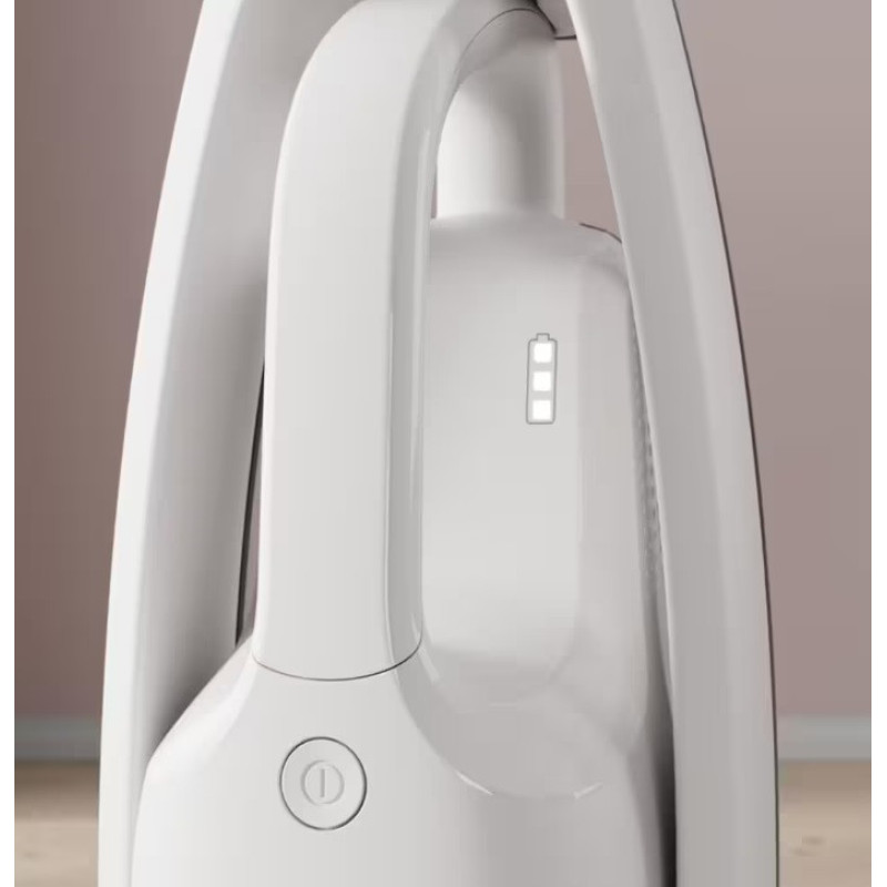 Electrolux cordless VC, dust cont -0.3l, battery operation up to 45min, weihgt-2.8kg, HEPA, 2in1, turbo brush, BRC, 2 nozzles, white (ES52CB18SH)