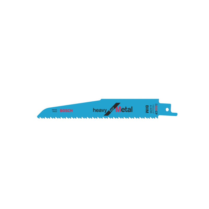 Bosch Saw blade for metal saber saw, S 920 CF, 8+10TPI, 5pcs (2.608.654.820)