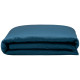 ARDESTO Bedding set 1.5 Mix&Match, sateen, duvet cover 160x220cm, bed sheet 180x240cm, pillowcases (2) 50x70cm, 100% cotton, blue (ART1622SB)