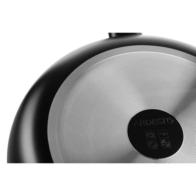 ARDESTO Fry pan Gemini Gourmet Portofino, 28cm, aluminium, black (AR1928CGP)