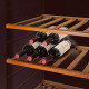 SNAIGE Wine cooler, 173x60х60, shelves -6, 1 zone, bottles -105, 1door, ST, alumin.doors, black (WD35SM-S3JJSG)