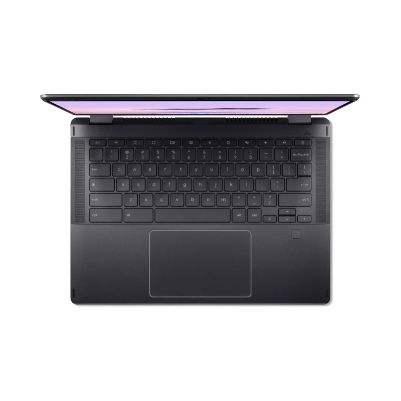 Acer Ноутбук Chromebook Plus Spin 514 CP514-4HN 14" WUXGA IPS Touch, Intel 5-120U, 8GB, F256GB, UMA, ChromeOS, серый (NX.KYQEU.002)