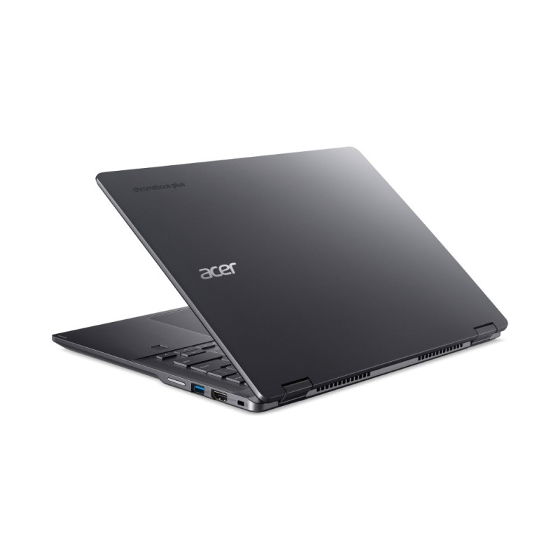 Acer Ноутбук Chromebook Plus Spin 514 CP514-4HN 14" WUXGA IPS Touch, Intel 5-120U, 8GB, F256GB, UMA, ChromeOS, серый (NX.KYQEU.002)