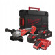 Milwaukee M18 cordless angle grinder BLSAG125X-402X 125mm 18V 2x4A h M12-18S spare part 11000rpm 2.4kg case (4933492644)