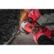 Milwaukee M18 cordless angle grinder BLSAG125X-402X 125mm 18V 2x4A h M12-18S spare part 11000rpm 2.4kg case (4933492644)