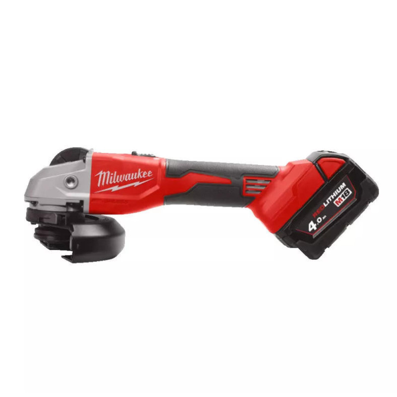 Milwaukee M18 cordless angle grinder BLSAG125X-402X 125mm 18V 2x4A h M12-18S spare part 11000rpm 2.4kg case (4933492644)