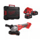 Milwaukee M18 cordless angle grinder BLSAG125X-402X 125mm 18V 2x4A h M12-18S spare part 11000rpm 2.4kg case (4933492644)