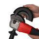 Milwaukee M18 cordless angle grinder BLSAG125X-402X 125mm 18V 2x4A h M12-18S spare part 11000rpm 2.4kg case (4933492644)