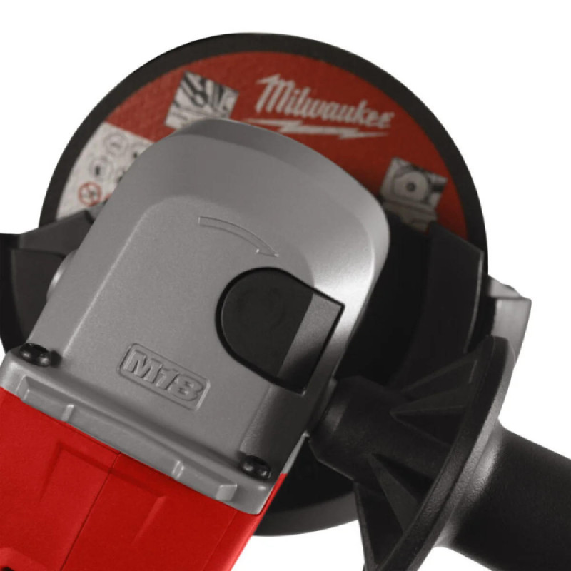 Milwaukee M18 cordless angle grinder BLSAG125X-402X 125mm 18V 2x4A h M12-18S spare part 11000rpm 2.4kg case (4933492644)
