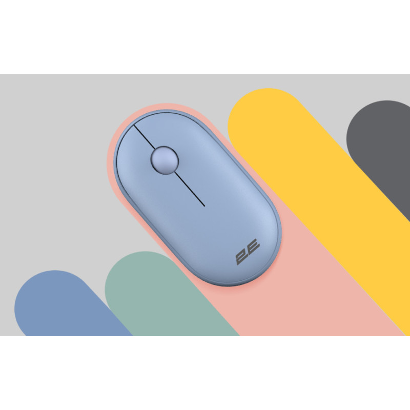 2E Mouse MF300 Silent WL BT Stone blue (2E-MF300WBL)