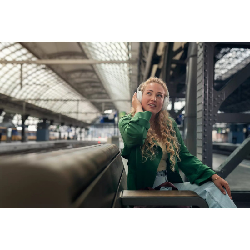 Philips Наушники TAH8506 Over-ear ANC Hi-Res Wireless Mic White