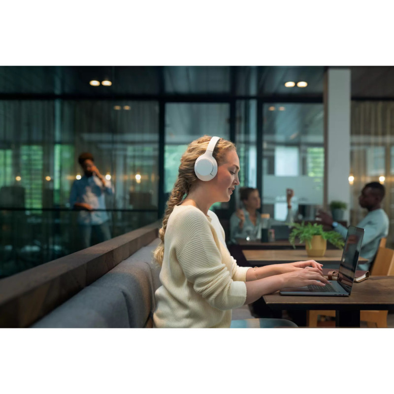 Philips Наушники TAH8506 Over-ear ANC Hi-Res Wireless Mic White