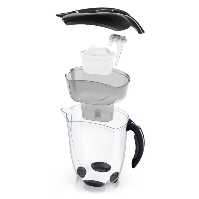 Brita Фильтр-кувшин Elemaris XL Meter черный 3.5 л (2.2 л очищенной воды)