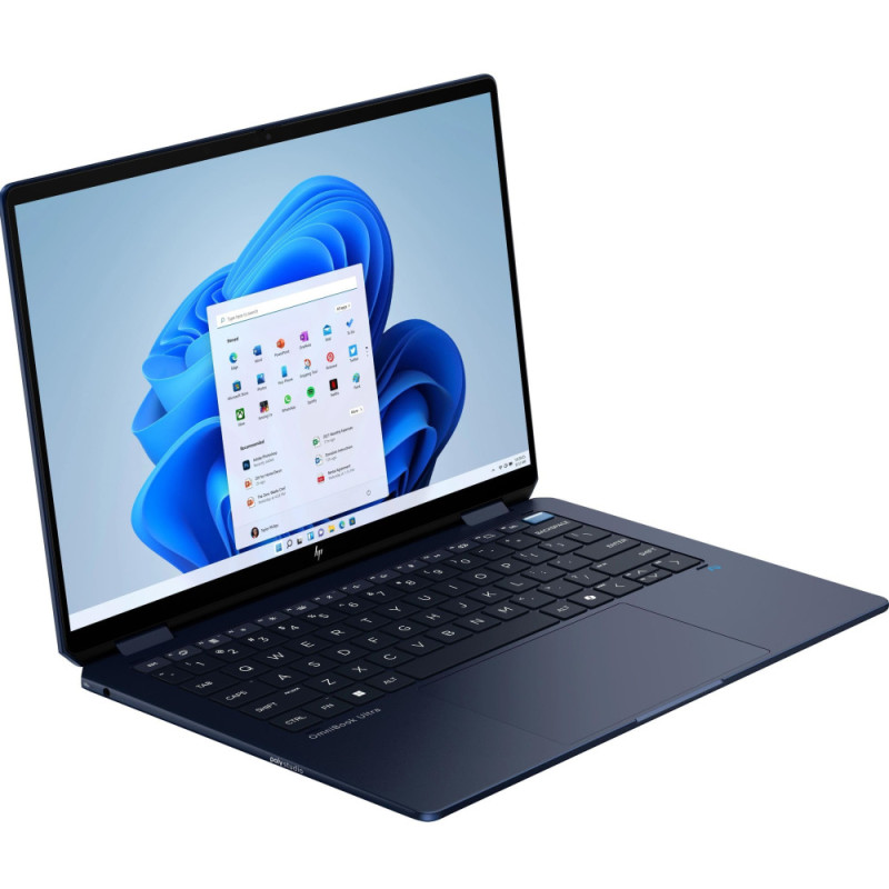 HP HP Notebook OmniBook Ultra Flip x360 14  2.8K OLED Touch, Intel U7-256V, 16GB, F512GB, UMA, Win11, blue (B9PD6EA)