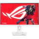 ASUS Monitor 27  ROG Strix XG27ACS-W HDMI, DP, USB-C, Audio, IPS, 2560x1440, 180Hz, 1ms, sRGB 133%, AdaptiveSync, Pivot, HDR400, white