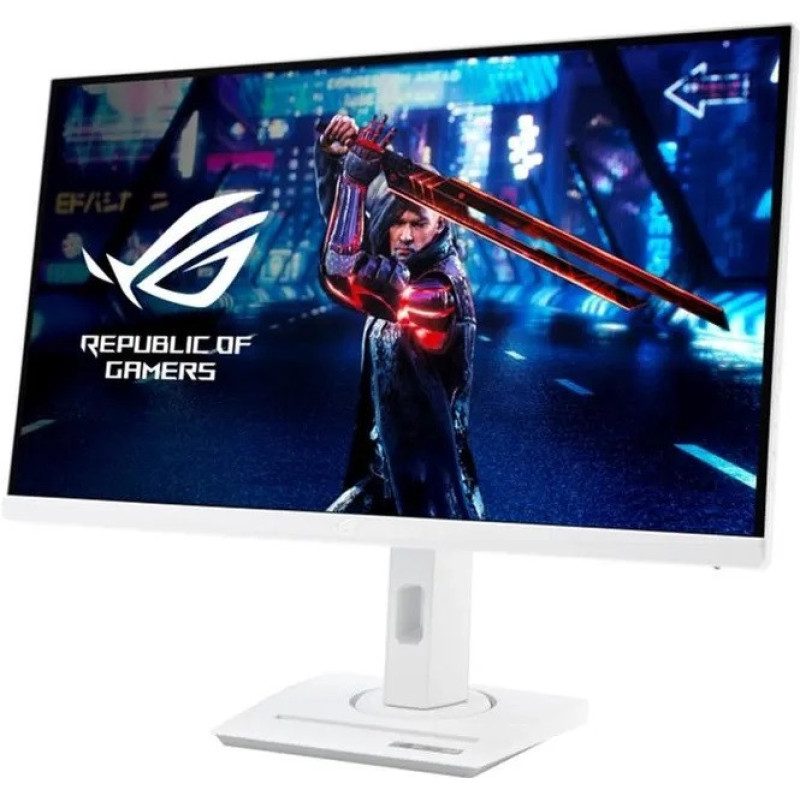 ASUS Monitor 27  ROG Strix XG27ACS-W HDMI, DP, USB-C, Audio, IPS, 2560x1440, 180Hz, 1ms, sRGB 133%, AdaptiveSync, Pivot, HDR400, white