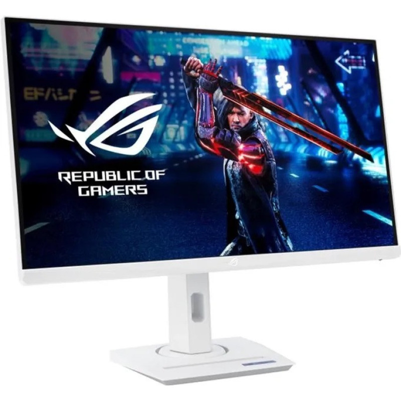 ASUS Monitor 27  ROG Strix XG27ACS-W HDMI, DP, USB-C, Audio, IPS, 2560x1440, 180Hz, 1ms, sRGB 133%, AdaptiveSync, Pivot, HDR400, white