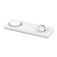 Belkin Зарядний пристрій бездротовий 3в1 MagSafe PRO iPhone/Watch/AirPods, білий (WIZ016VFWH)