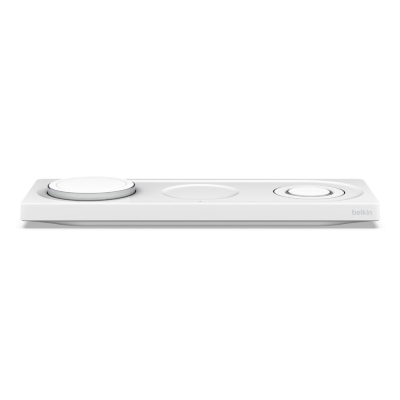 Belkin 3in1 Wireless Charging Pad with MagSafe White (WIZ016VFWH)