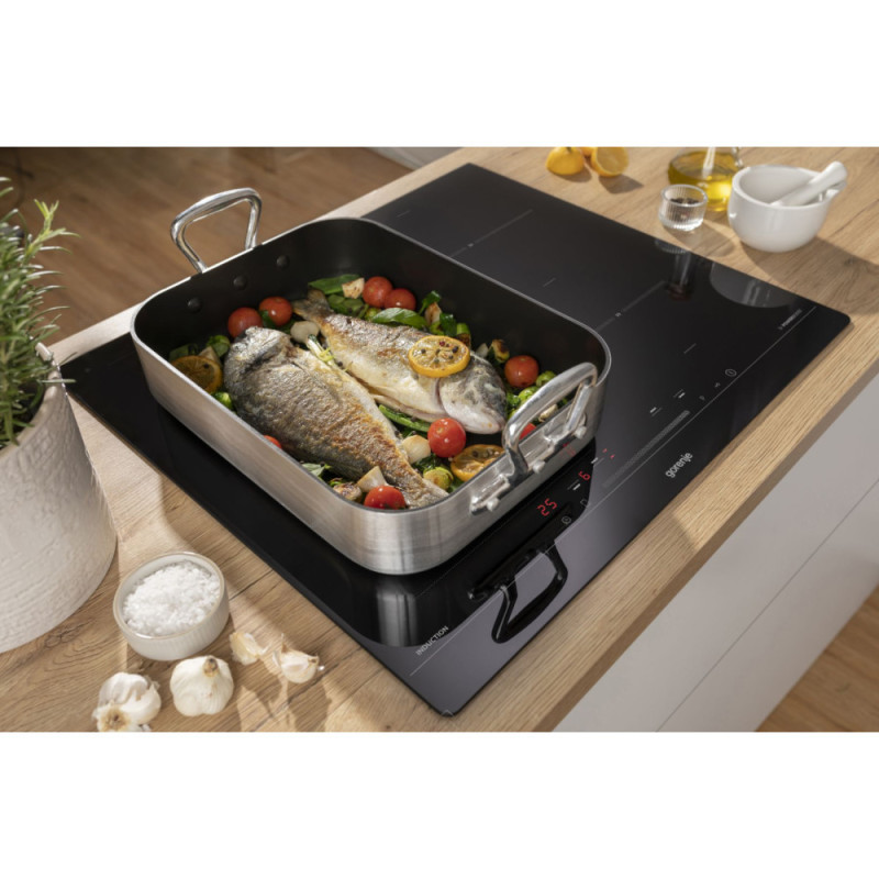 Gorenje Варочная поверхность индукционная, 60см, обьединение конфорок, черный (ISC645BSC)