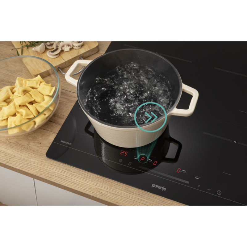 Gorenje Варочная поверхность индукционная, 60см, обьединение конфорок, черный (ISC645BSC)