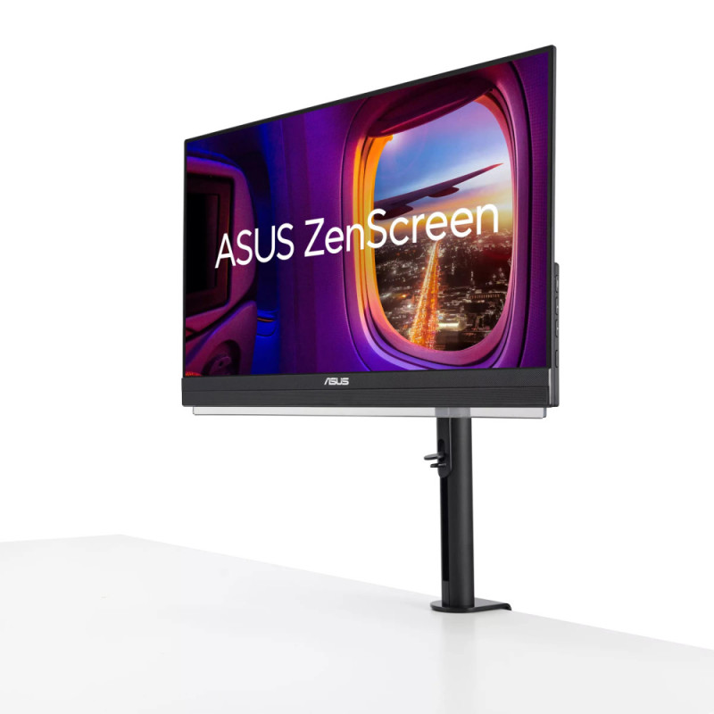 ASUS Монітор портативний 21.5" ZenScreen MB229CF HDMI, USB-C, MM, IPS, 100Hz, AdaptiveSync, C-Clamp Arm (90LM08S5-B01A70)