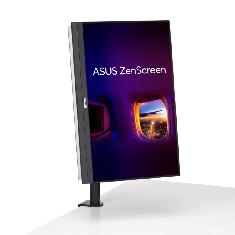 ASUS Монітор портативний 21.5" ZenScreen MB229CF HDMI, USB-C, MM, IPS, 100Hz, AdaptiveSync, C-Clamp Arm (90LM08S5-B01A70)