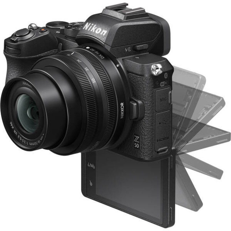 Nikon Цифр. фотокамера Z50 + 16-50 VR + 50-250 VR (VOA050K002)
