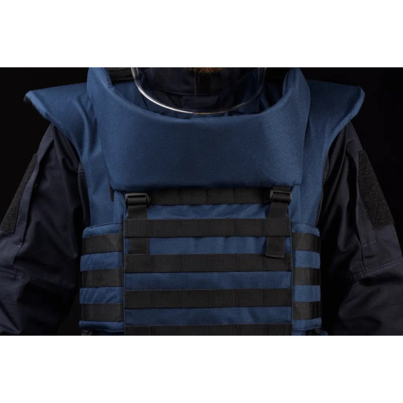 Ukrainian Armor Anti-debris kit HDA (Humanitarian Demining Apron), protection class DSTU 2, size L-XL, blue (HDALXLBLUE2)
