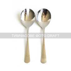 ARDESTO Salad server set Black Mars, 2 pcs, stainless steel (AR0702SS)
