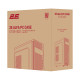 2E PC case Alfa E185-400 with PSU 2E ATX400W, 1xUSB3.0, 2xUSB2.0, VGA 310mm, ATX, black (2E-E185-400)