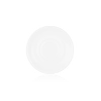 ARDESTO Saucer for cup Imola, 15cm, porcelain, white (AR3535I)
