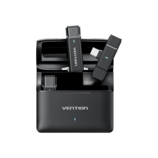 Мікрофон Vention USB-C 2-Pack Wireless Lavalier with Charging Case (NCAB0)