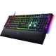Razer Keyboard mechanical BlackWidow V4, 114key, Yellow Switch, USB-A, EN/RU, RGB, black (RZ03-04692500-R3R1)