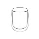 ARDESTO Double wall mug set, 360ml, 2pcs, borosilicate glass, transparent (AR2636BR)