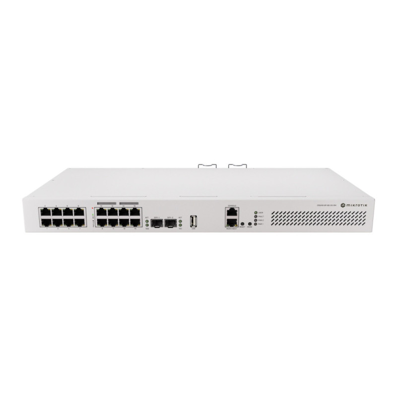 MikroTiK Комутатор Cloud Router Switch CRS418-8P-8G-2S+RM