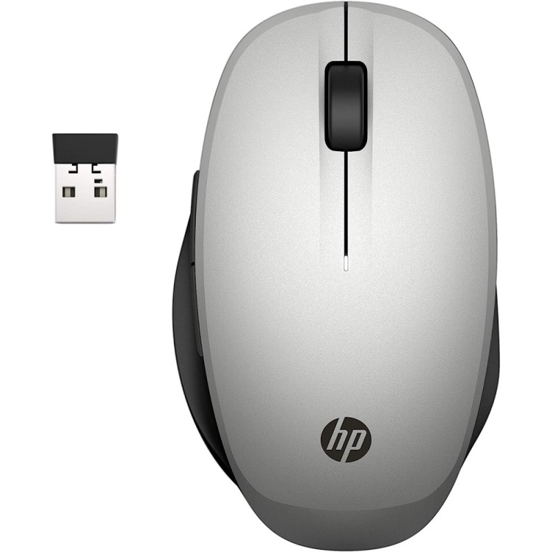 HP Мышь Dual Mode BT/WL Silver (6CR72AA)
