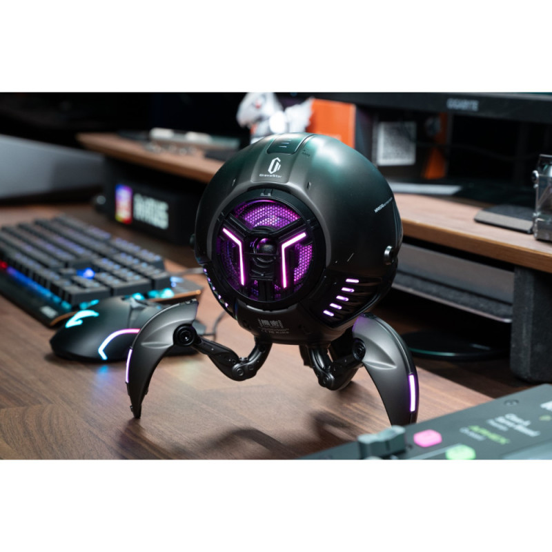 GravaStar Bluetooth Speaker Mars Pro_Normal Version (GRAVASTARG1PRO_BLK)
