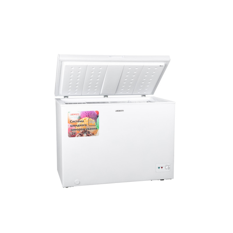 ARDESTO Chest freezer, 290L, A+, ST, white (FRM-300MCH)