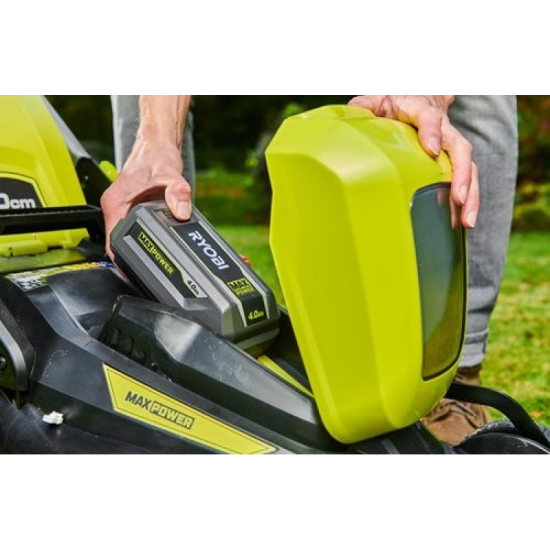 Ryobi Газонокосилка аккумуляторная Max Power RY36LM40A-0 36В 40см 50л 25-75мм 18.6кг без АКБ и ЗУ (5133005591)
