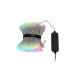 Twinkly Гірлянда Smart LED Twinkly Curtain RGBW 400, Gen II, IP44, 1.45 х 2.1м, кабель прозорий (TWW400SPP-TEU)