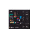 Twinkly Гірлянда Smart LED Twinkly Curtain RGBW 400, Gen II, IP44, 1.45 х 2.1м, кабель прозорий (TWW400SPP-TEU)