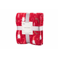 ARDESTO Плед Flannel, 160х200 см, 100% полиэстер, гномы (ART0111PB)