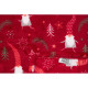 ARDESTO Flannel blanket, 160x200 cm, dancing gnomes, 100% polyester (ART0111PB)
