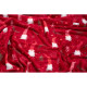 ARDESTO Flannel blanket, 160x200 cm, dancing gnomes, 100% polyester (ART0111PB)