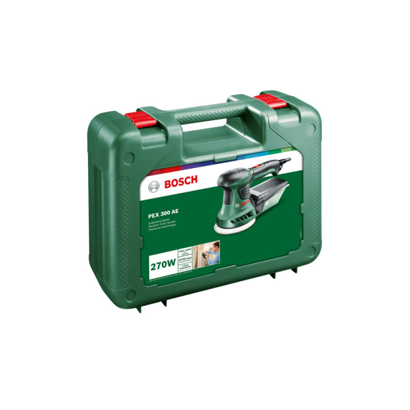Bosch Шлифмашина эксцентриковая PEX 300 AE 200Вт 125мм 4000-24000об·мин 1.5кг (0.603.3A3.000)