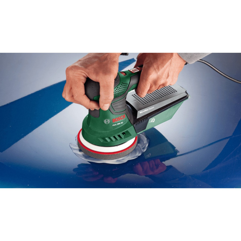 Bosch Шлифмашина эксцентриковая PEX 300 AE 200Вт 125мм 4000-24000об·мин 1.5кг (0.603.3A3.000)