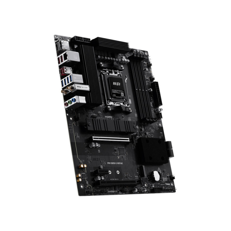 MSI Motherboard PRO B850-S WIFI6E sAM5 B850 4xDDR5 M.2 HDMI WiFi BT ATX (911-7E80-002)